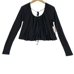 -Free People Scoop Neck Top NWT M